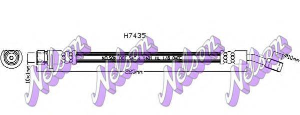BROVEX-NELSON H7435 Гальмівний шланг