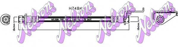 BROVEX-NELSON H7484 Гальмівний шланг