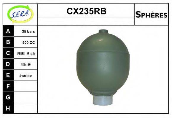 SERA CX235RB Гідроакумулятор, підвіска/амортизація