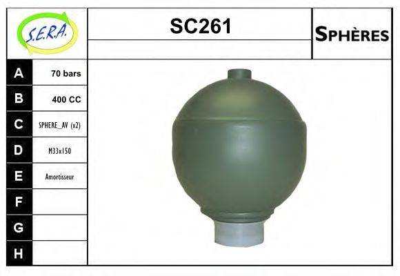 SERA SC261 Гідроакумулятор, підвіска/амортизація