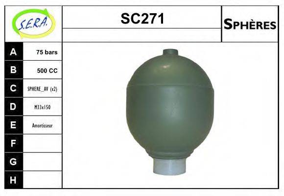 SERA SC271 Гідроакумулятор, підвіска/амортизація