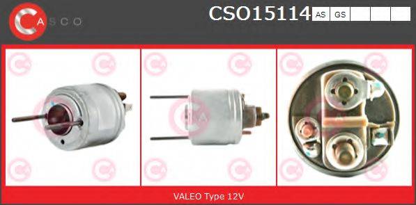 Тягове реле, стартер CASCO CSO15114AS Тягове реле, стартер CASCO CSO15114AS