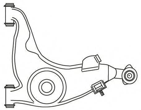 FRAP 1746 Важіль незалежної підвіски колеса, підвіска колеса