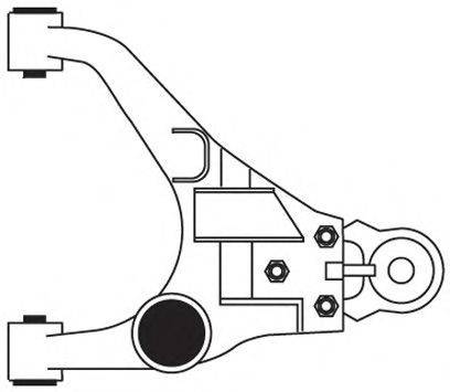 FRAP 3635 Важіль незалежної підвіски колеса, підвіска колеса
