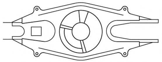 FRAP 3821 Важіль незалежної підвіски колеса, підвіска колеса