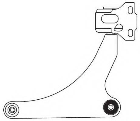 FRAP 4599 Важіль незалежної підвіски колеса, підвіска колеса