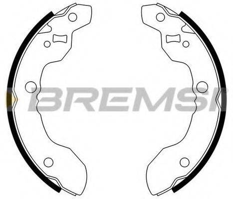 BREMSI GF0921 Комплект гальмівних колодок