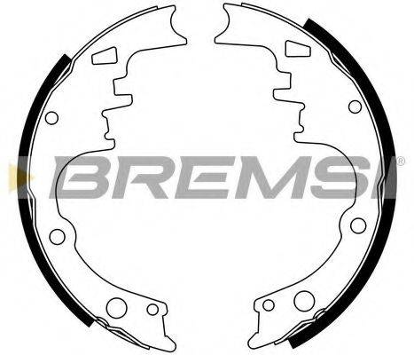 BREMSI GF4245 Комплект гальмівних колодок