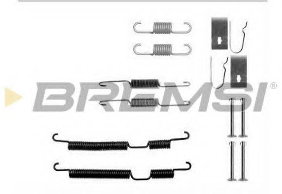 BREMSI SK0885 Комплектуючі, гальмівна колодка