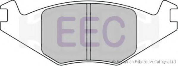 EEC BRP0439 Комплект гальмівних колодок, дискове гальмо