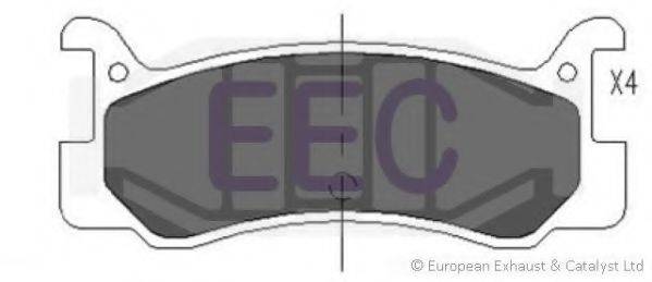 EEC BRP0579 Комплект гальмівних колодок, дискове гальмо
