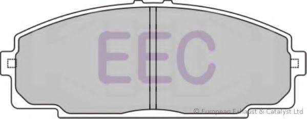 EEC BRP0835 Комплект гальмівних колодок, дискове гальмо