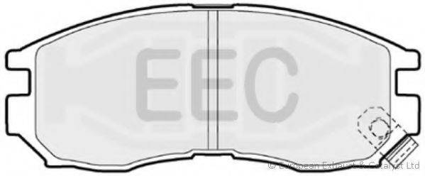 EEC BRP0914 Комплект гальмівних колодок, дискове гальмо