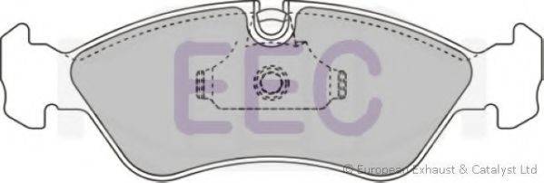 EEC BRP1031 Комплект гальмівних колодок, дискове гальмо