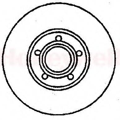 BENDIX 561751B гальмівний диск