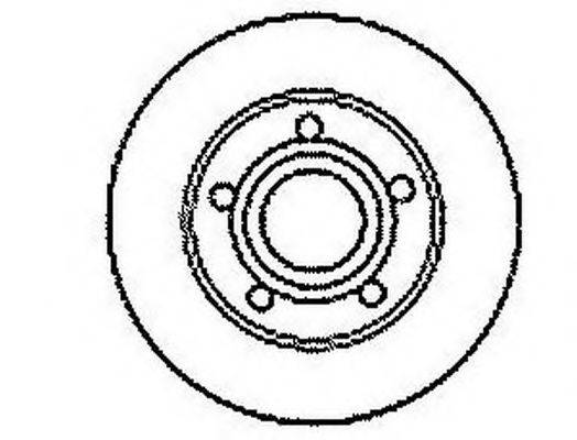 BENDIX 561247B гальмівний диск
