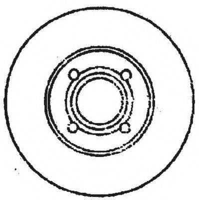 BENDIX 561238B гальмівний диск