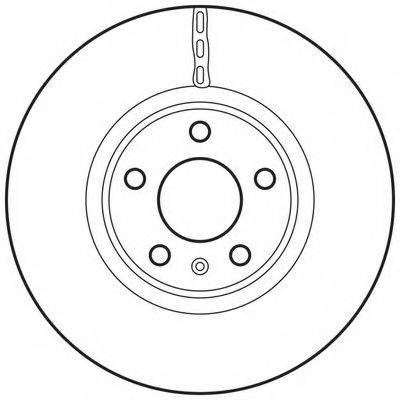 BENDIX 562615BC гальмівний диск