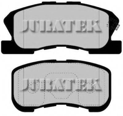 JURATEK JCP1501 Комплект гальмівних колодок, дискове гальмо