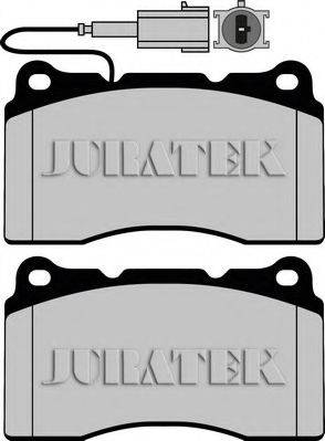 JURATEK JCP1334 Комплект гальмівних колодок, дискове гальмо