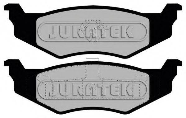 JURATEK JCP1099 Комплект гальмівних колодок, дискове гальмо