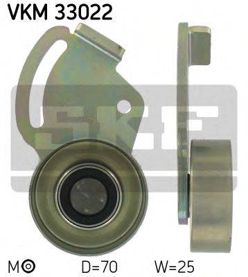 SKF VKM33022 Натяжний ролик, полікліновий ремінь