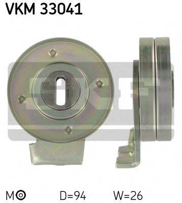 SKF VKM33041 Натяжний ролик, полікліновий ремінь
