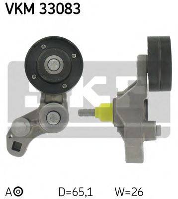 SKF VKM33083 Натяжний ролик, полікліновий ремінь