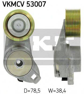 SKF VKMCV53007 Натяжний ролик, полікліновий ремінь