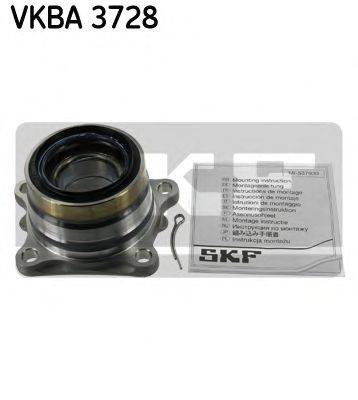 SKF VKBA3728 Комплект підшипника маточини колеса