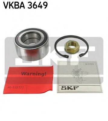SKF VKBA3649 Комплект підшипника маточини колеса