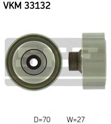 SKF VKM33132 Паразитний / провідний ролик, полікліновий ремінь