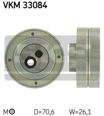 SKF VKM33084 Натяжний ролик, полікліновий ремінь