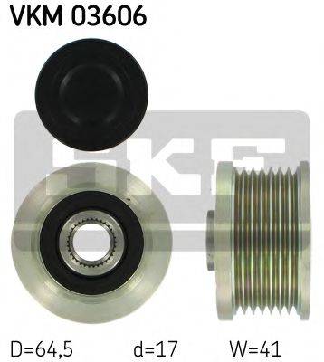 SKF VKM03606 Механізм вільного ходу генератора