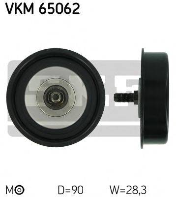 SKF VKM65062 Натяжний ролик, полікліновий ремінь