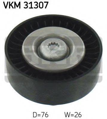 SKF VKM31307 Паразитний / провідний ролик, полікліновий ремінь