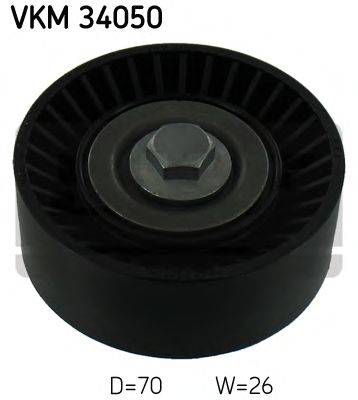 SKF VKM34050 Паразитний / провідний ролик, полікліновий ремінь