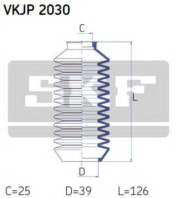 SKF VKJP2030 Комплект пильника, рульове керування