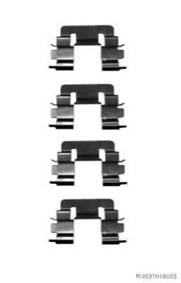 HERTH+BUSS JAKOPARTS J3662016 Комплектуючі, колодки дискового гальма