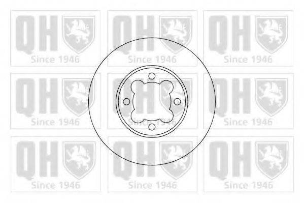 QUINTON HAZELL BDC3604 гальмівний диск