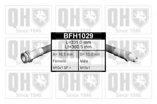 QUINTON HAZELL BFH1029 Гальмівний шланг