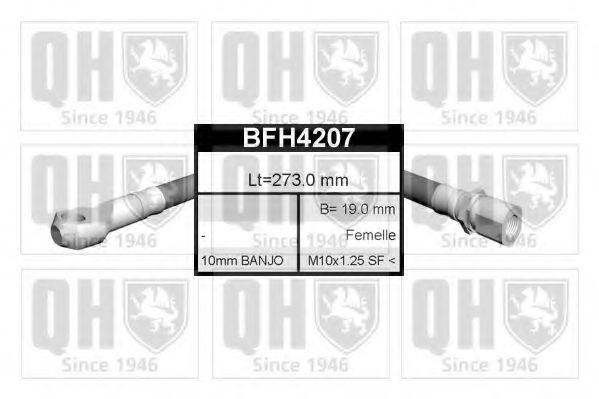 QUINTON HAZELL BFH4207 Гальмівний шланг
