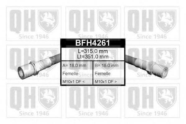 QUINTON HAZELL BFH4261 Гальмівний шланг