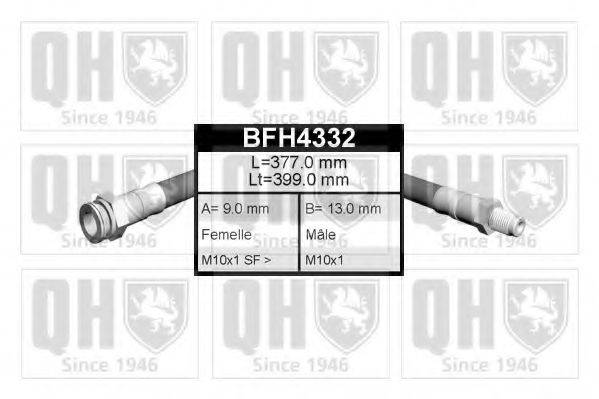 QUINTON HAZELL BFH4332 Гальмівний шланг