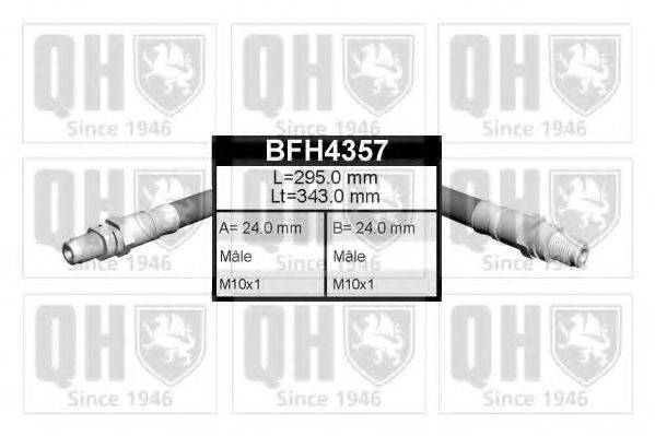 QUINTON HAZELL BFH4357 Гальмівний шланг