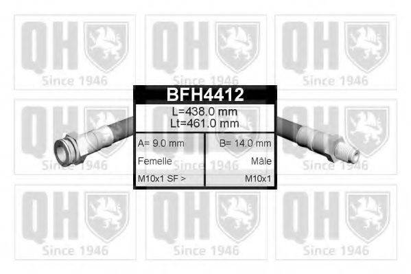 QUINTON HAZELL BFH4412 Гальмівний шланг