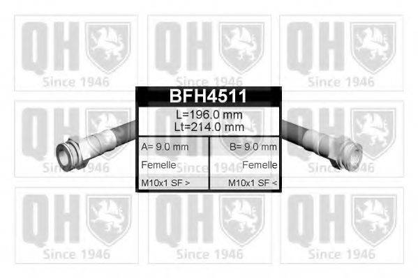 QUINTON HAZELL BFH4511 Гальмівний шланг