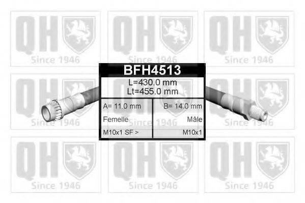 QUINTON HAZELL BFH4513 Гальмівний шланг