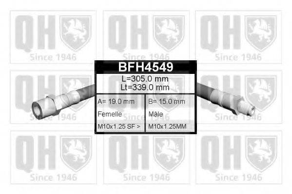 QUINTON HAZELL BFH4549 Гальмівний шланг