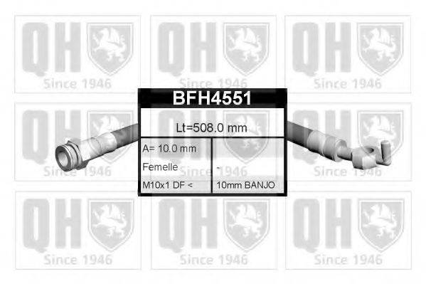 QUINTON HAZELL BFH4551 Гальмівний шланг